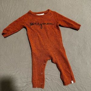 Oh baby! Knitted sweater romper